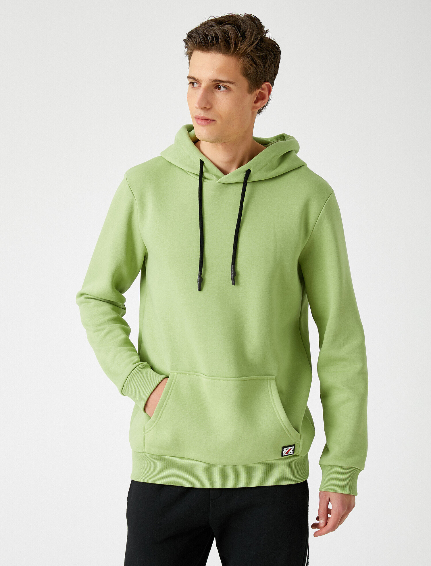 Kapüşonlu Sweatshirt Cepli