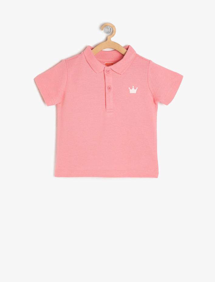 Erkek Bebek Polo Yaka Tişört