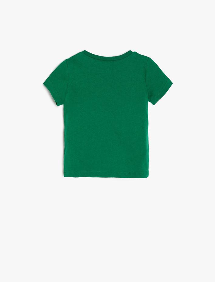 Erkek Bebek Yazılı Baskılı Tişört