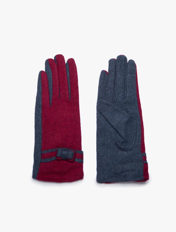 Kadın Fiyonk Detaylı Eldiven