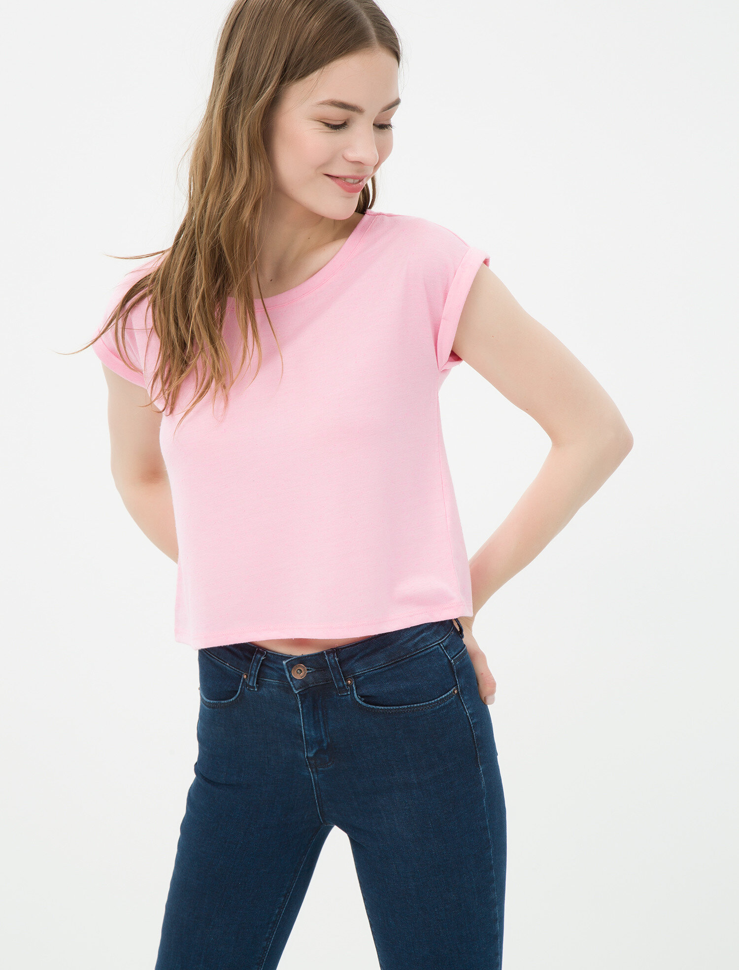   Bisiklet Yaka Tişört