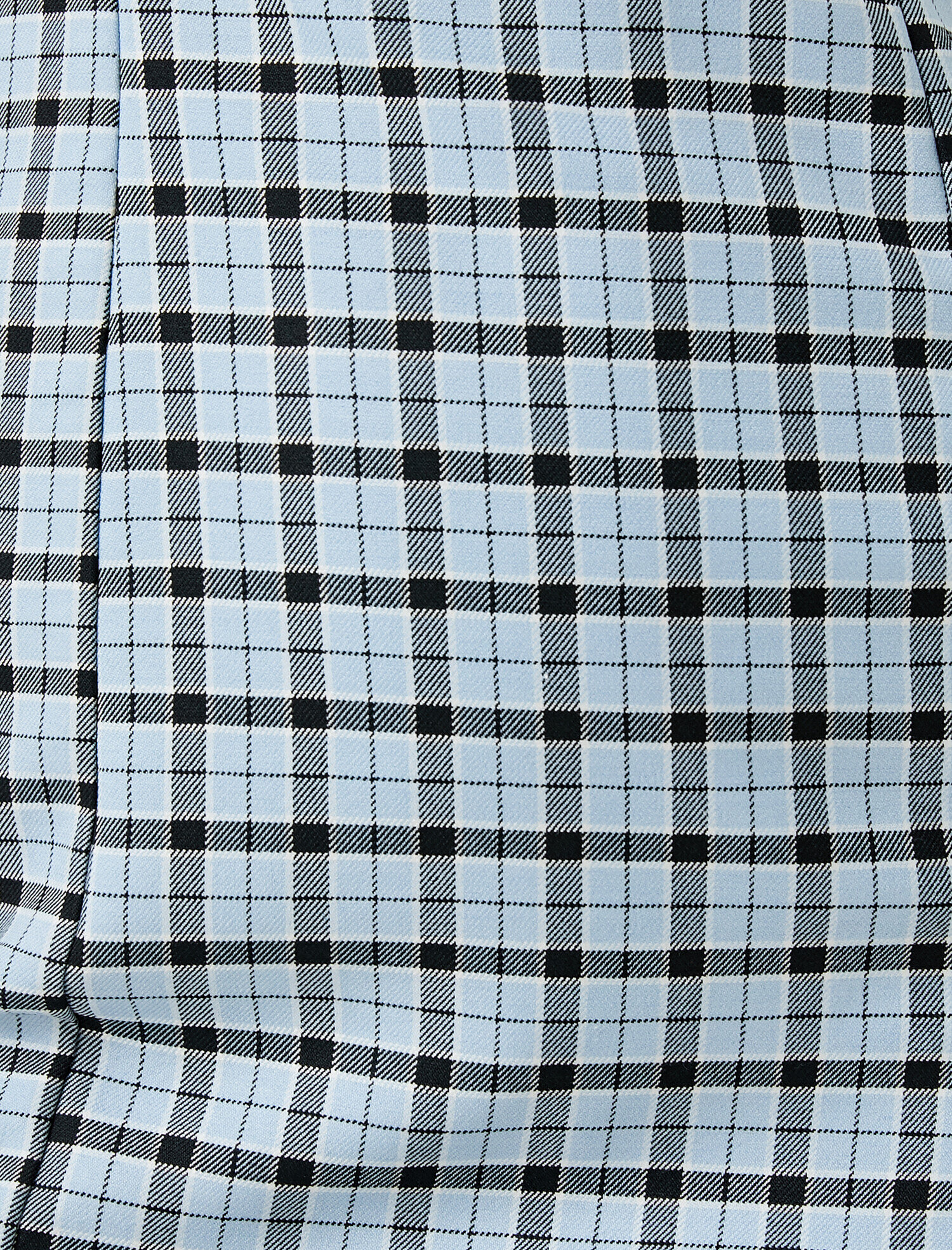   Askılı Mini Elbise Kareli