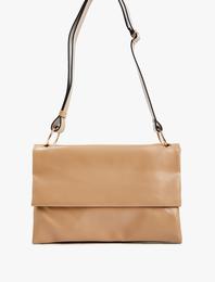 Kapaklı Çanta Suni Deri