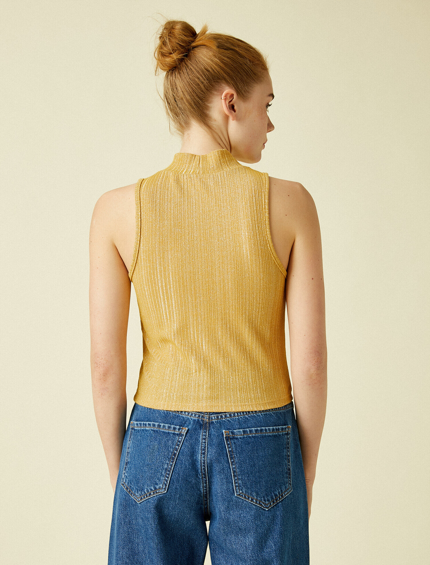   Dik Yaka Atlet Fitilli Tanktop