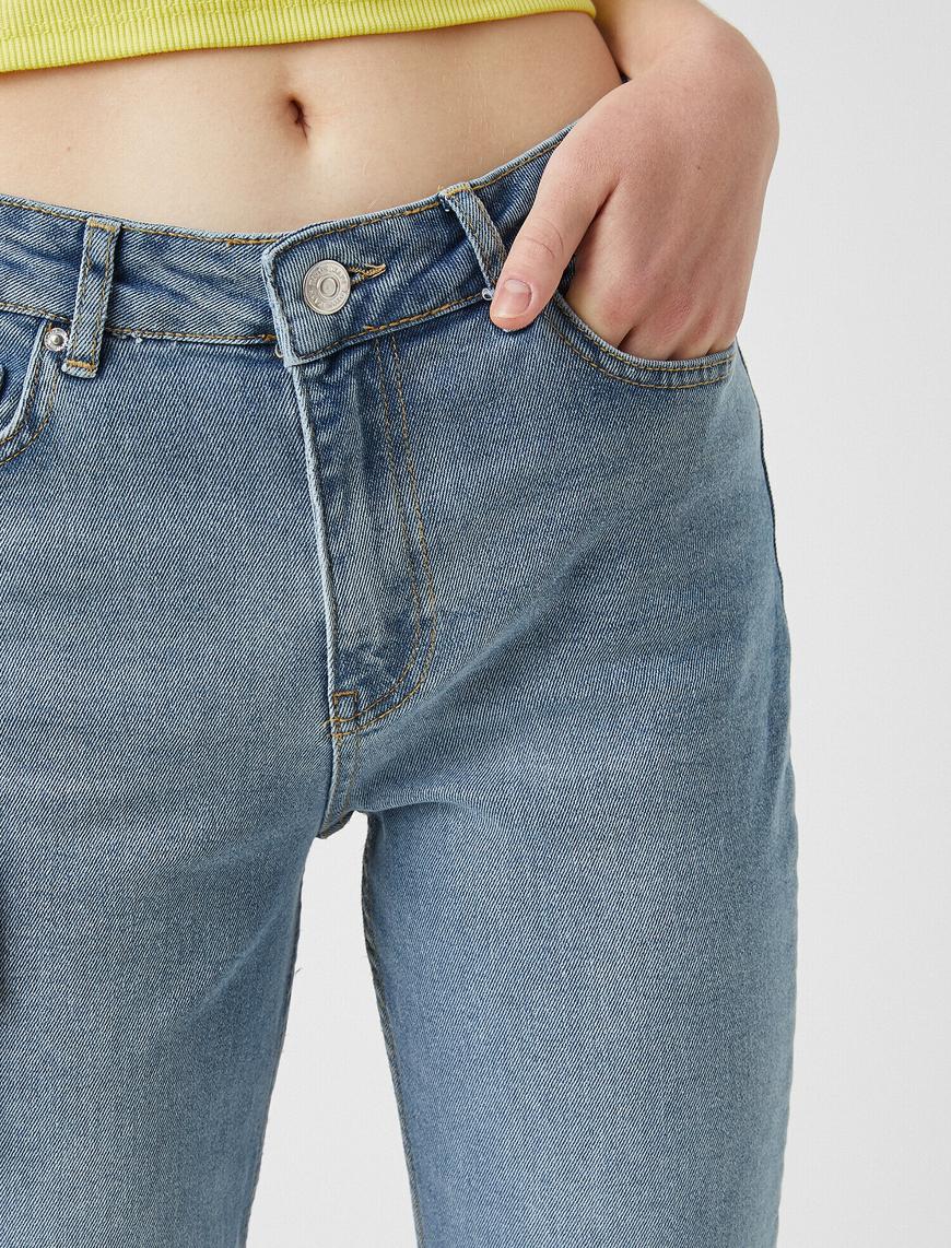   Slim Straight Jean Pantolon