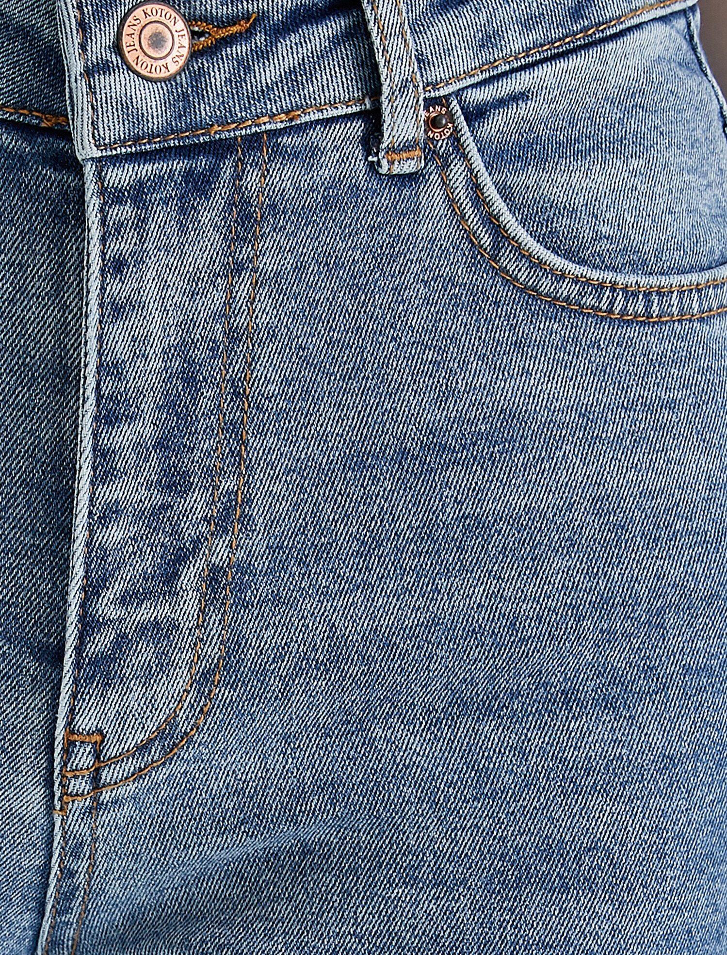   Slim Straight Jean Pantolon