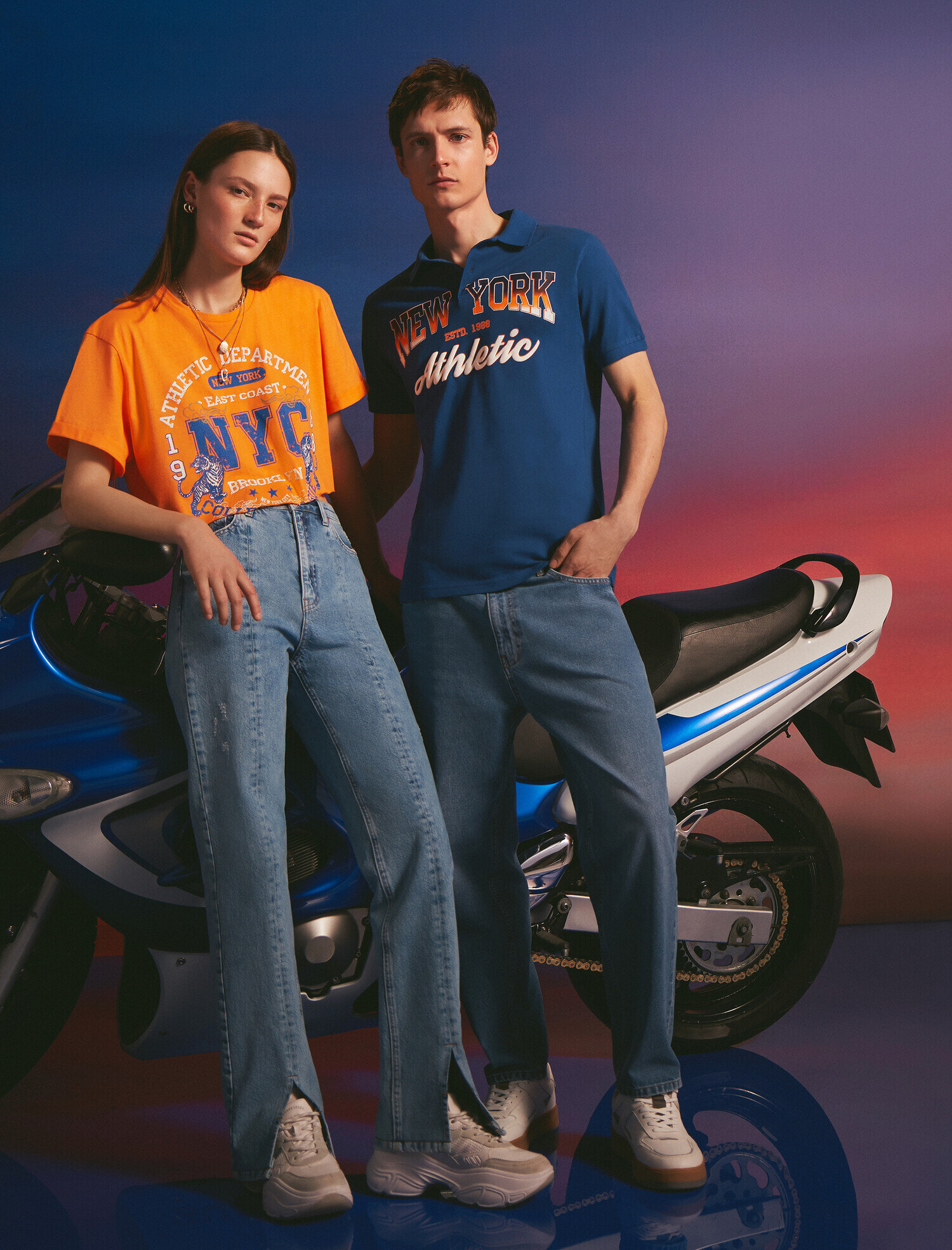   Pamuklu Jean Pantolon