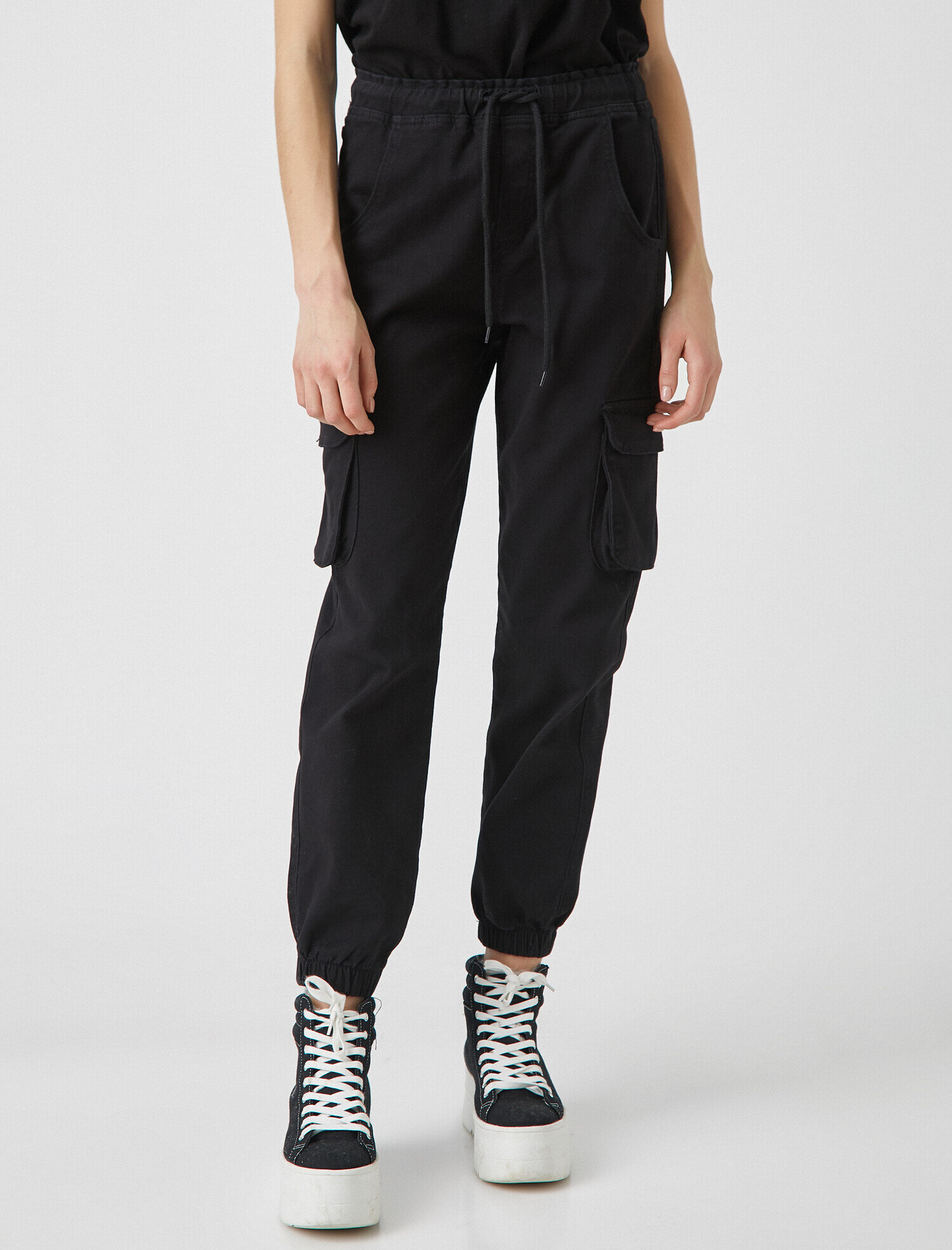   Pamuklu Kargo Jogger Pantolon