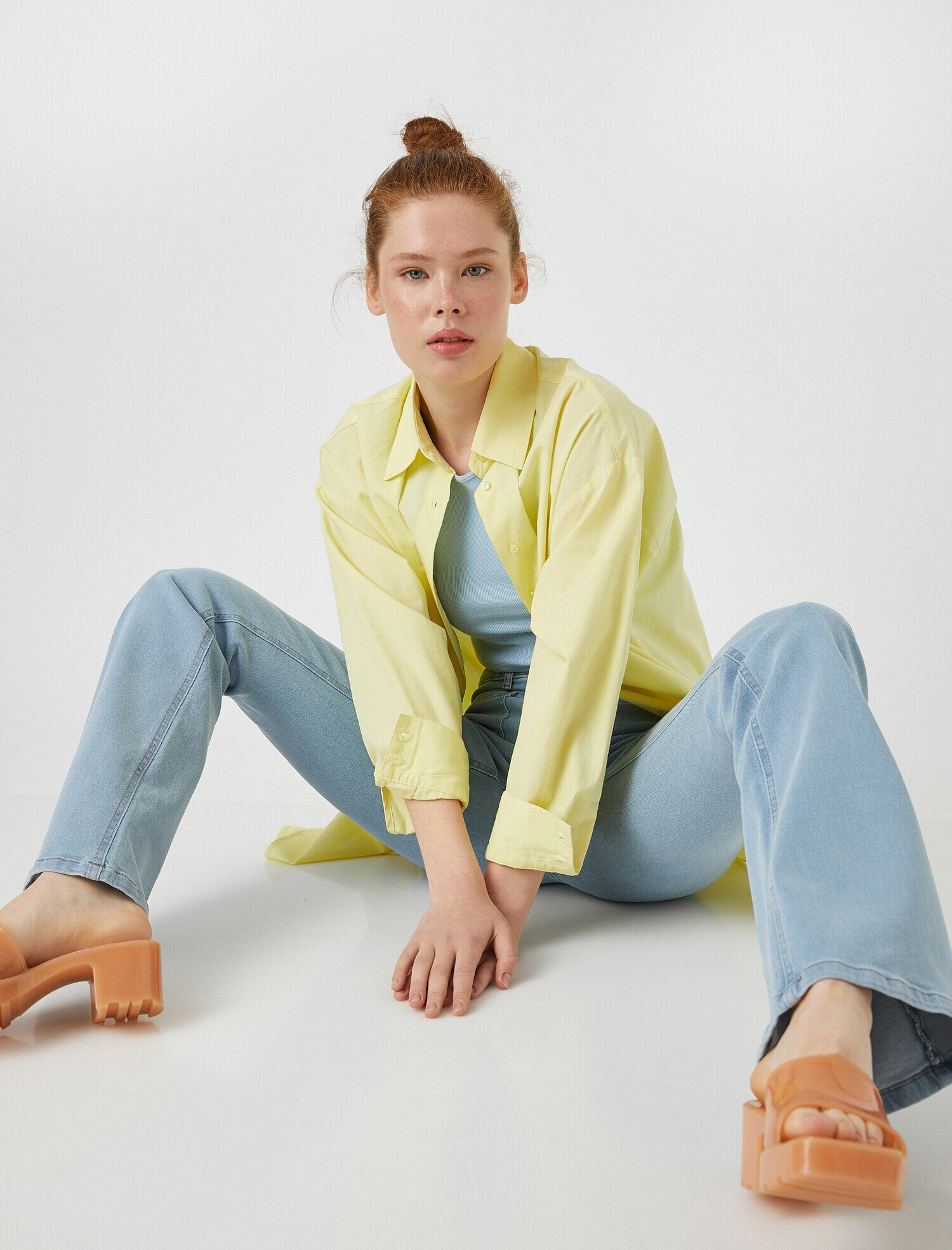   İspanyol Paça Kot Pantolon