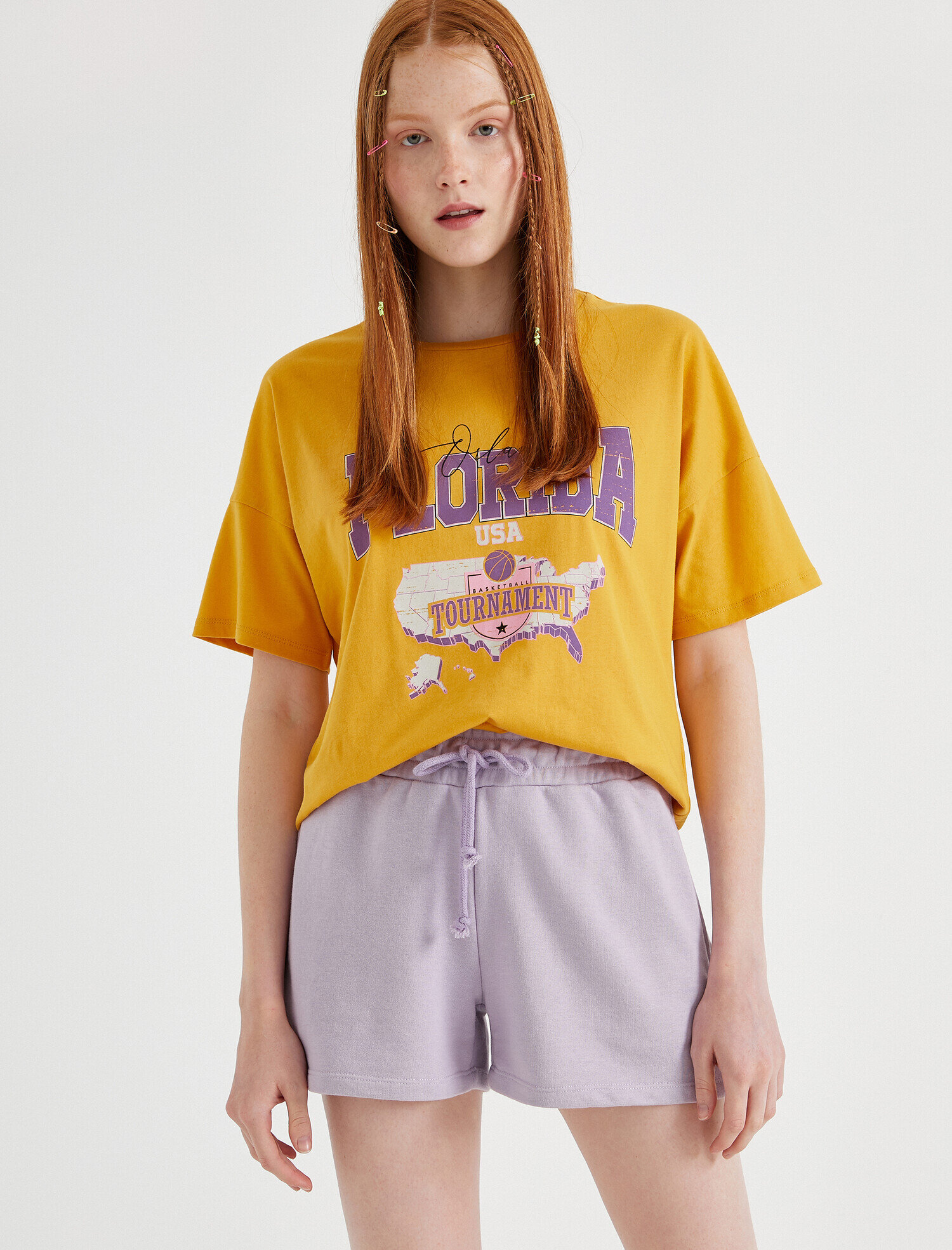   Baskılı Tişört Pamuklu