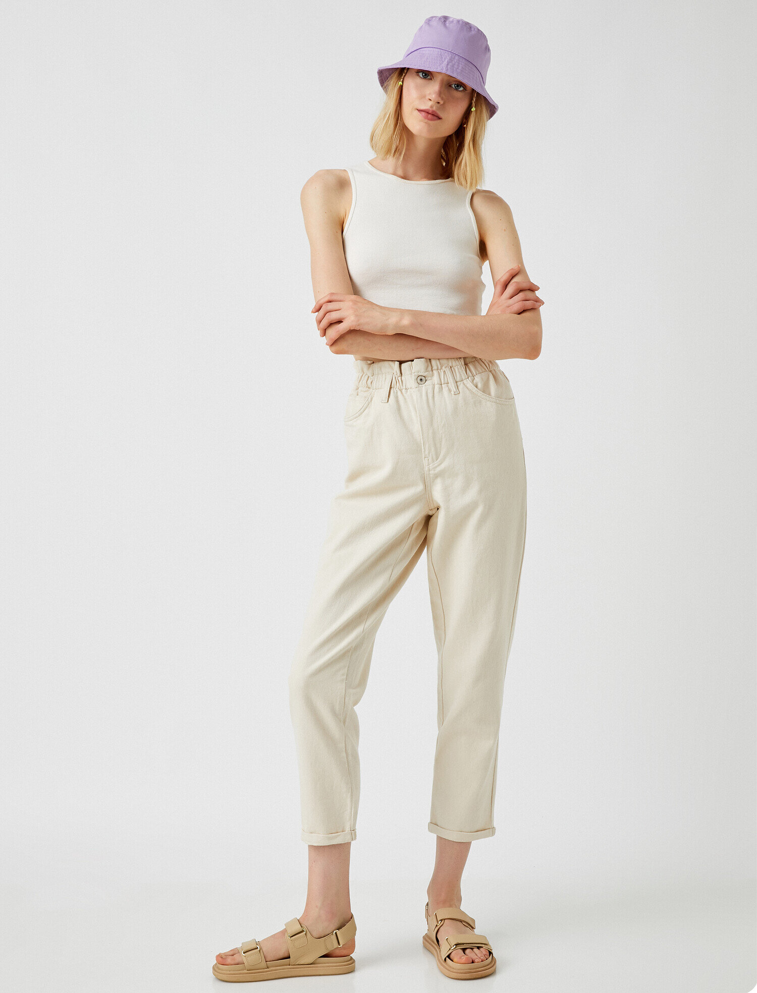   Cep Detaylı Pantolon