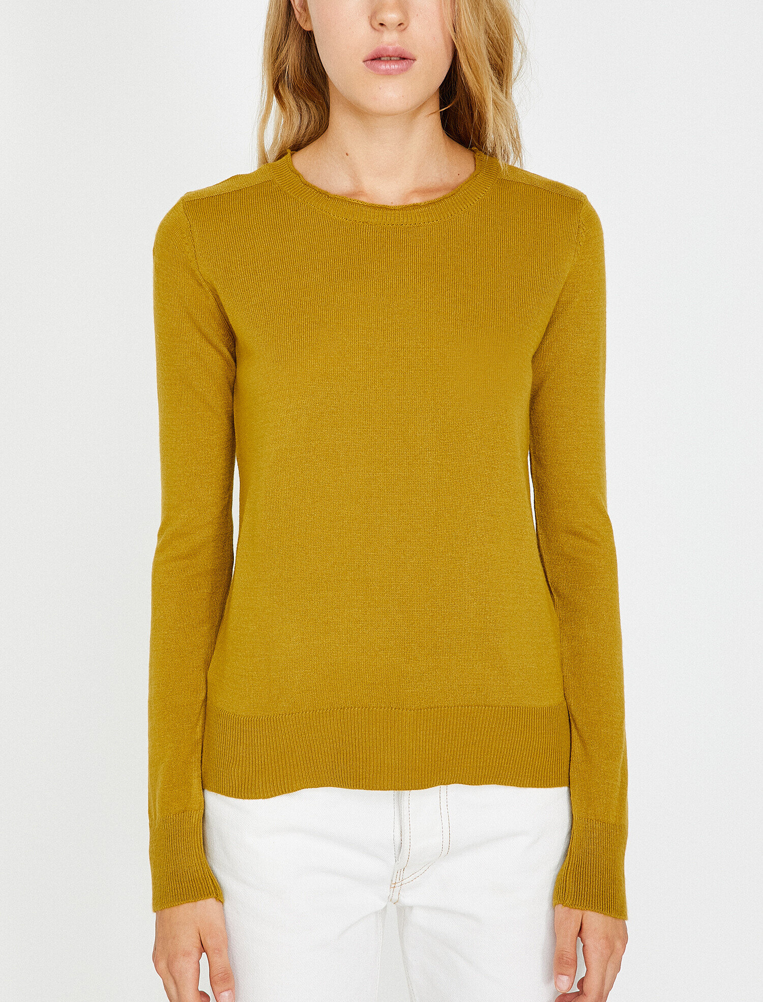   Bisiklet Yaka Triko Kazak