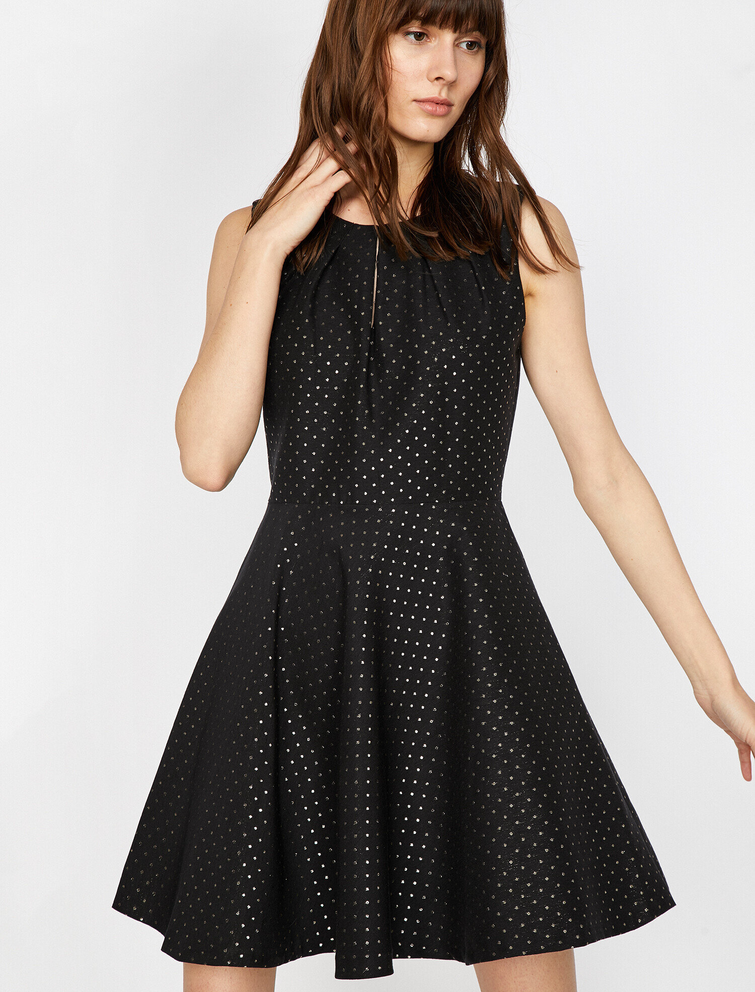   Desenli Abiye Elbise