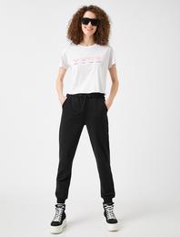 Eşofman Altı Belden Bağlamalı