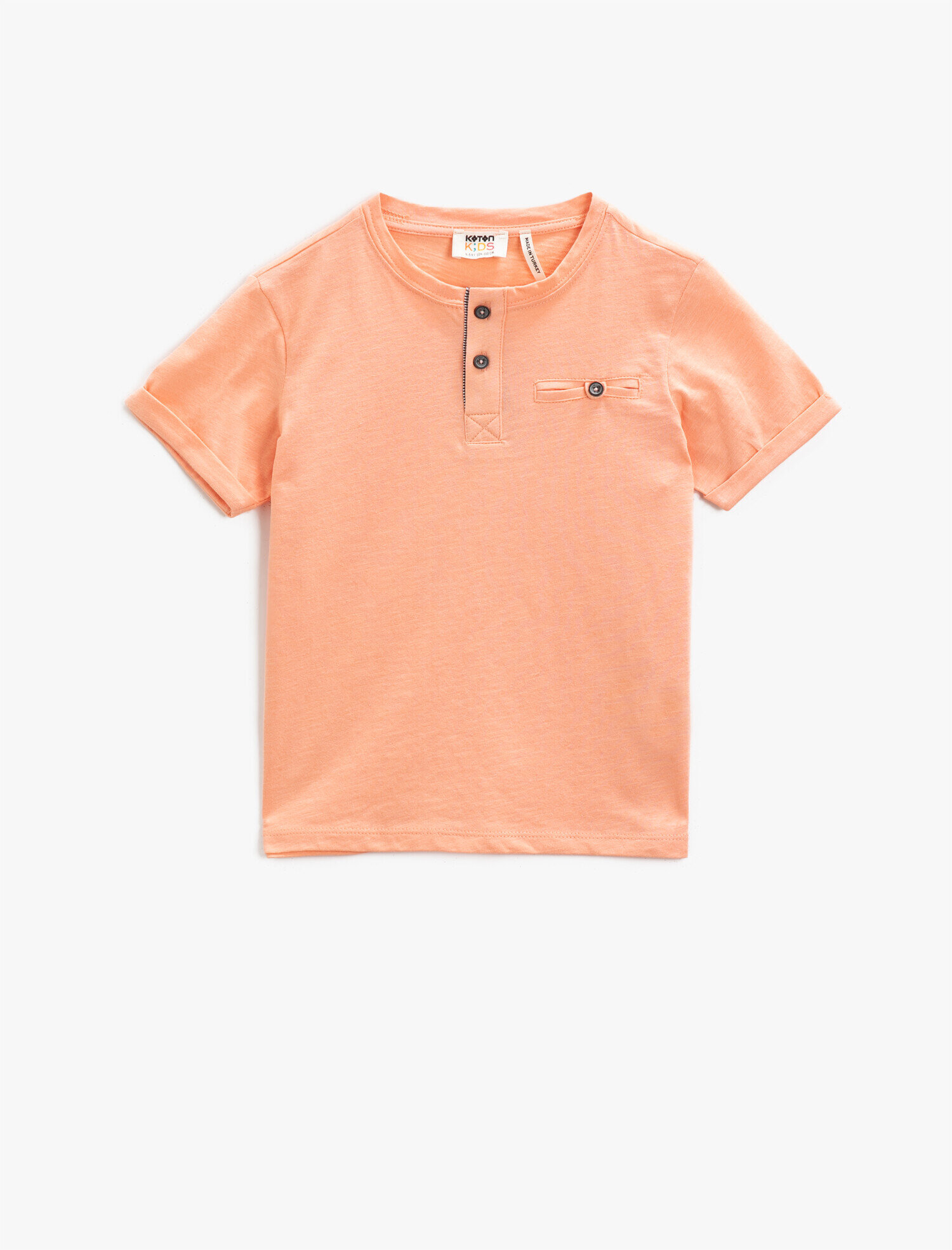  Erkek Çocuk Baskılı Tişört Kısa Kollu Bisiklet Yaka Pamuklu Cepli