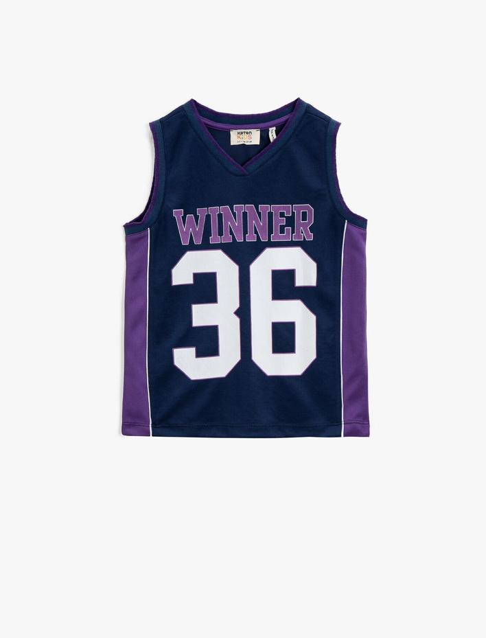 Erkek Çocuk Baskılı Atlet