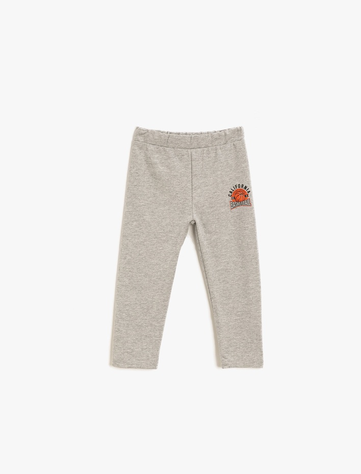 Erkek Çocuk Baskılı Normal Bel Eşofman Altı