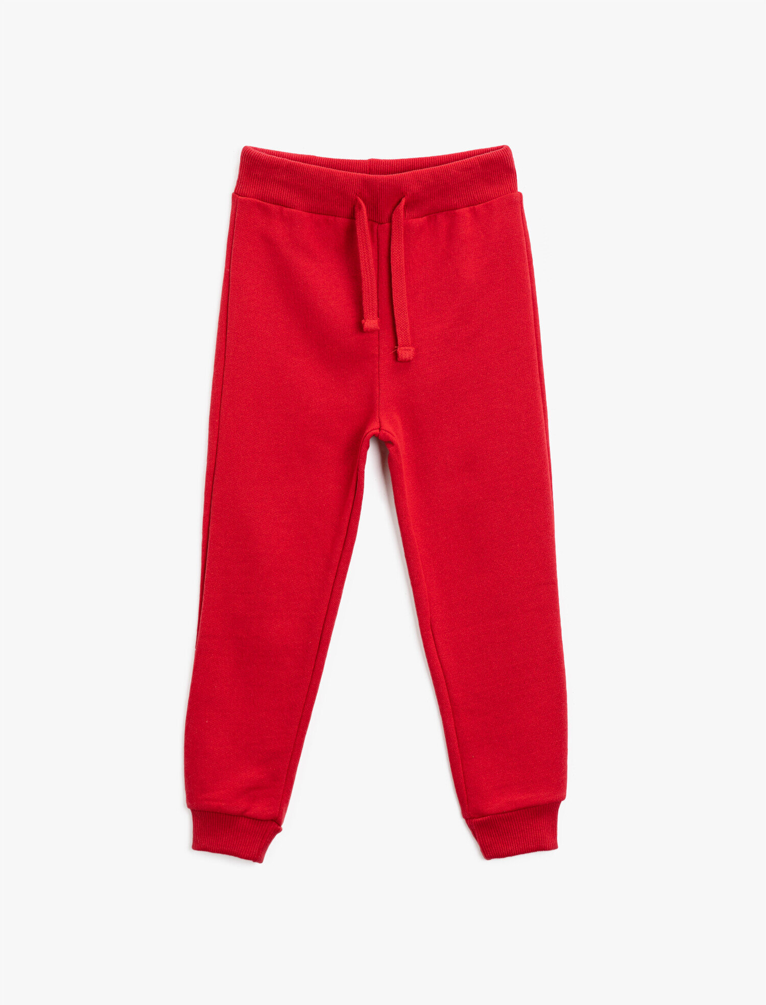  Erkek Çocuk Pamuklu Beli Bağlamı Basic Eşofman Altı