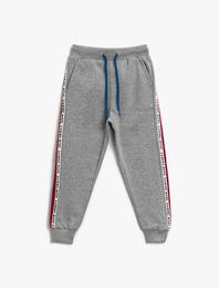 Şeritli Eşofman Altı