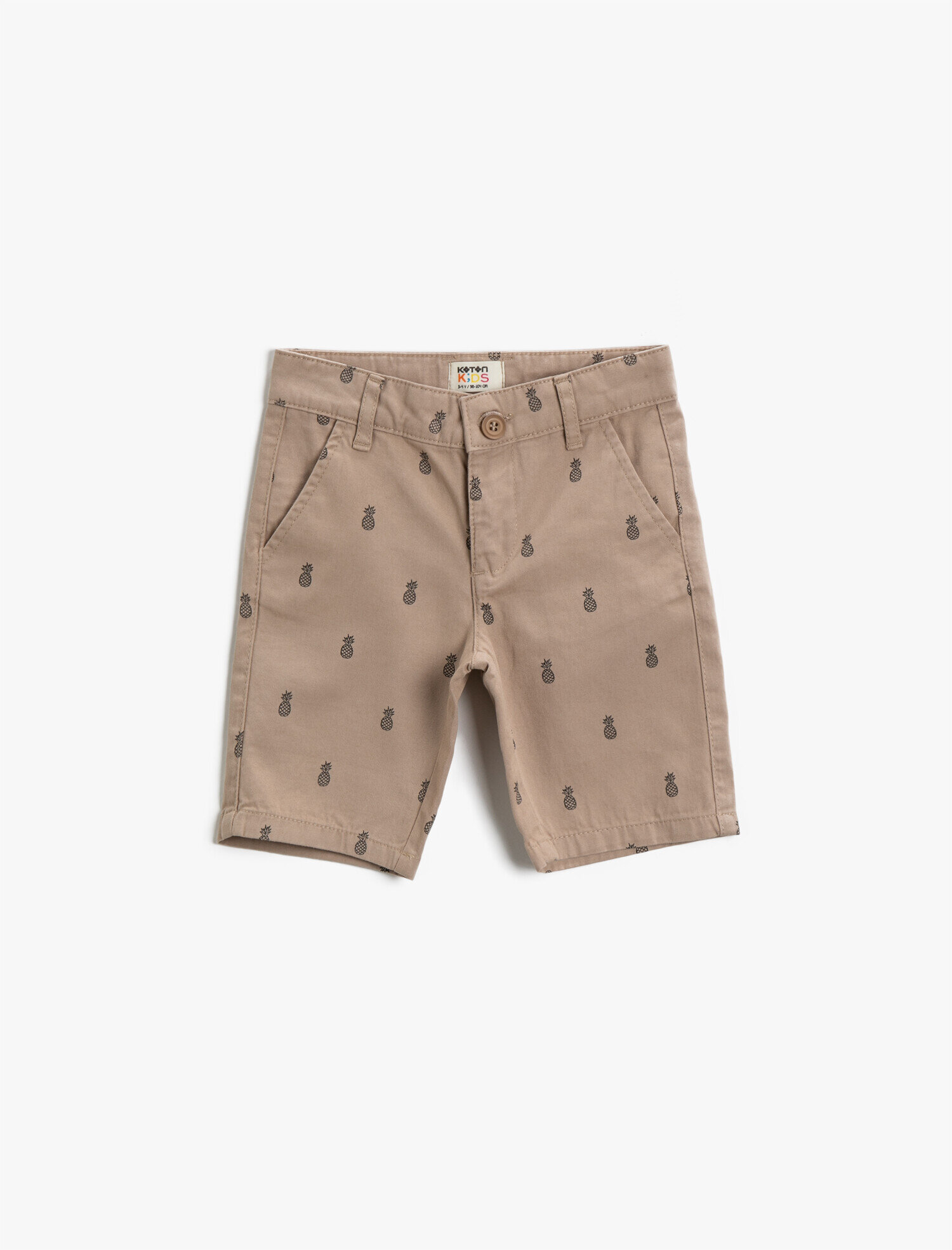  Erkek Çocuk Desenli Şort Pamuklu