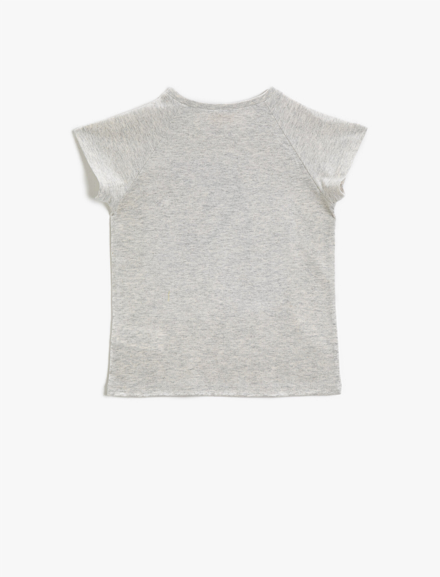  Kız Çocuk Kısa Kollu Tişört Pullu