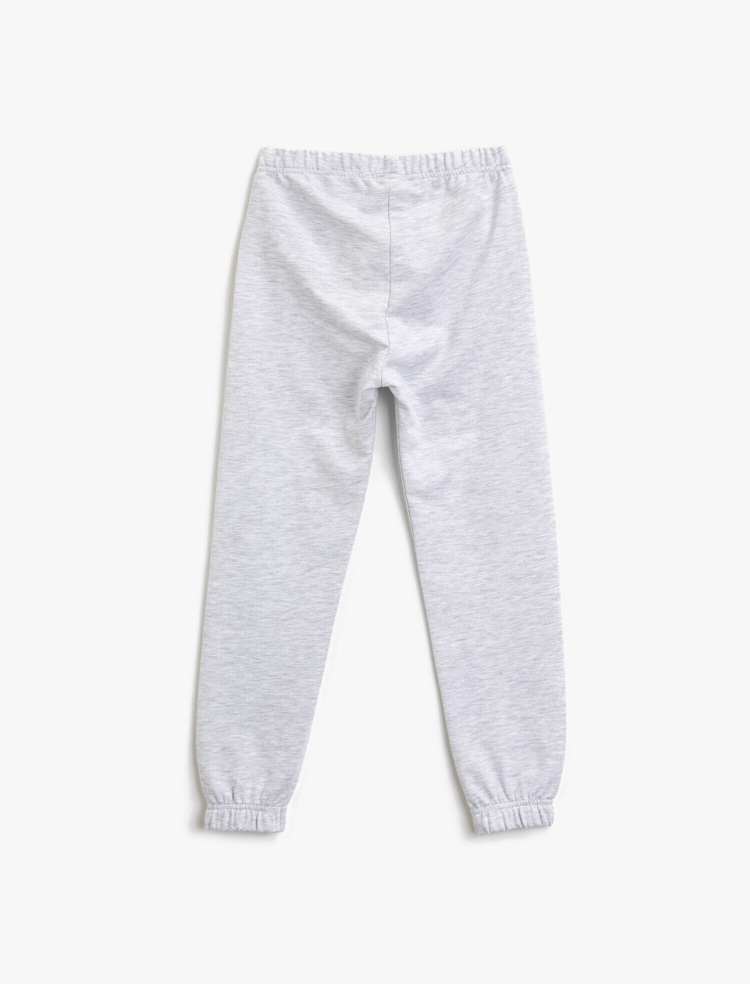  Kız Çocuk Pamuklu Beli Lastikli Basic Eşofman Altı