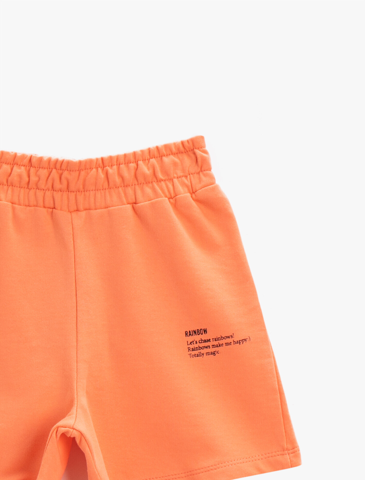  Kız Çocuk Baskılı Şort Pamuklu