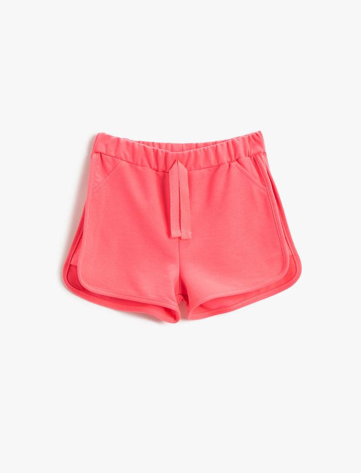 Kız Çocuk Belden Bağlamalı Şort