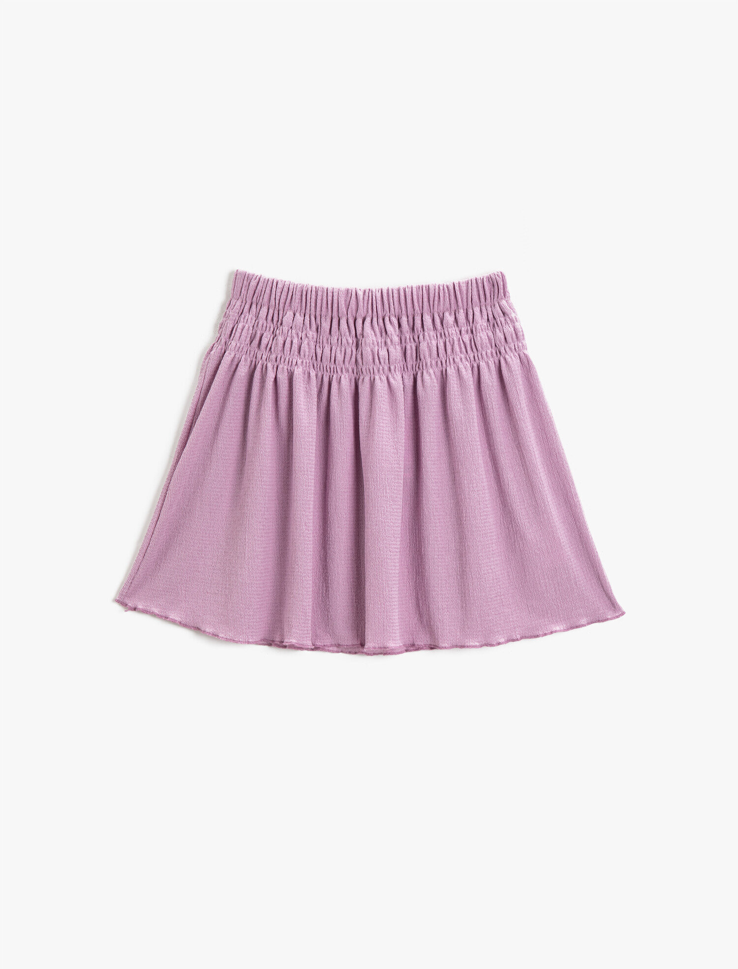  Kız Çocuk Pileli Etek Beli Lastikli