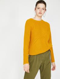 Örgülü Triko Kazak