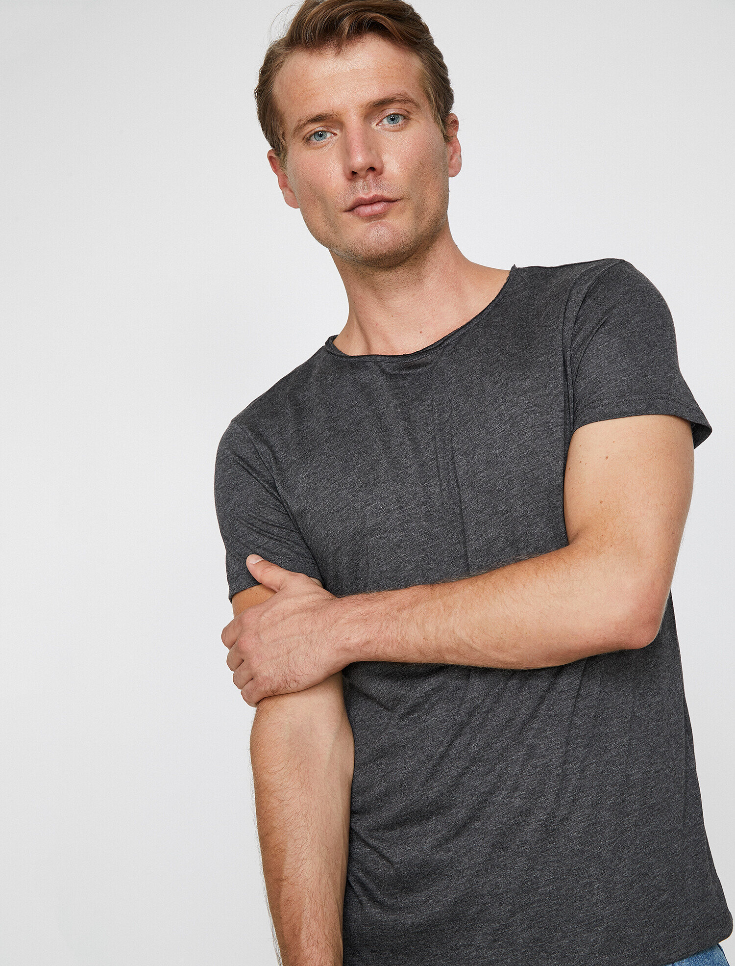   Bisiklet Yaka Tişört