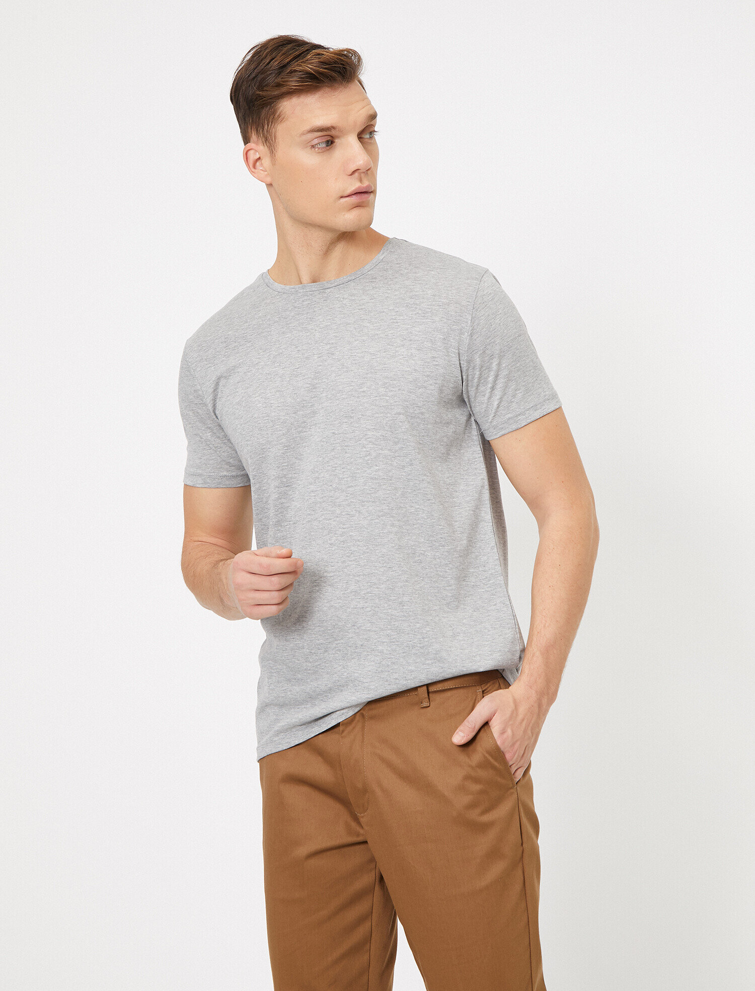   Baskılı Tişört Kısa Kollu