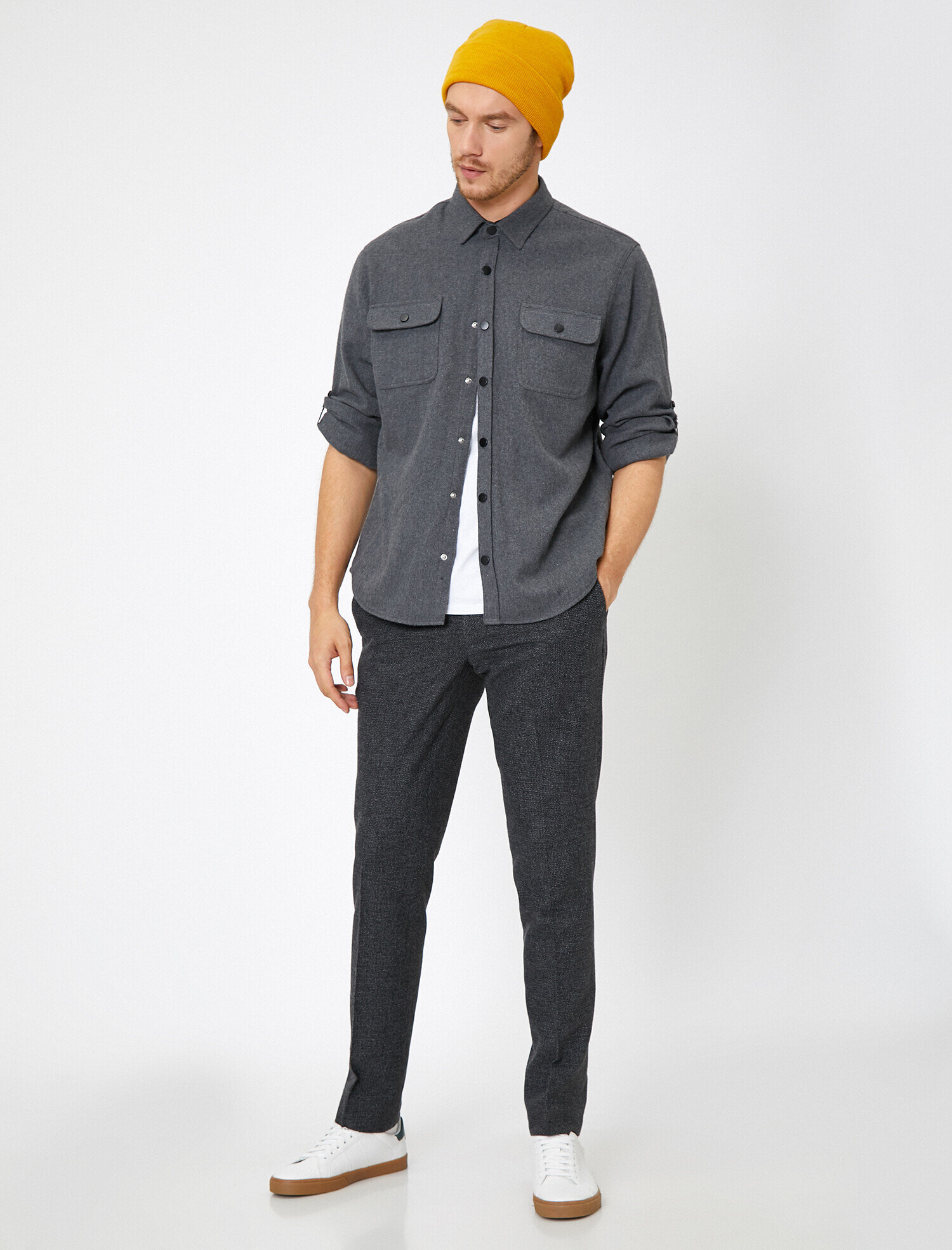 Cep Detaylı Pantolon