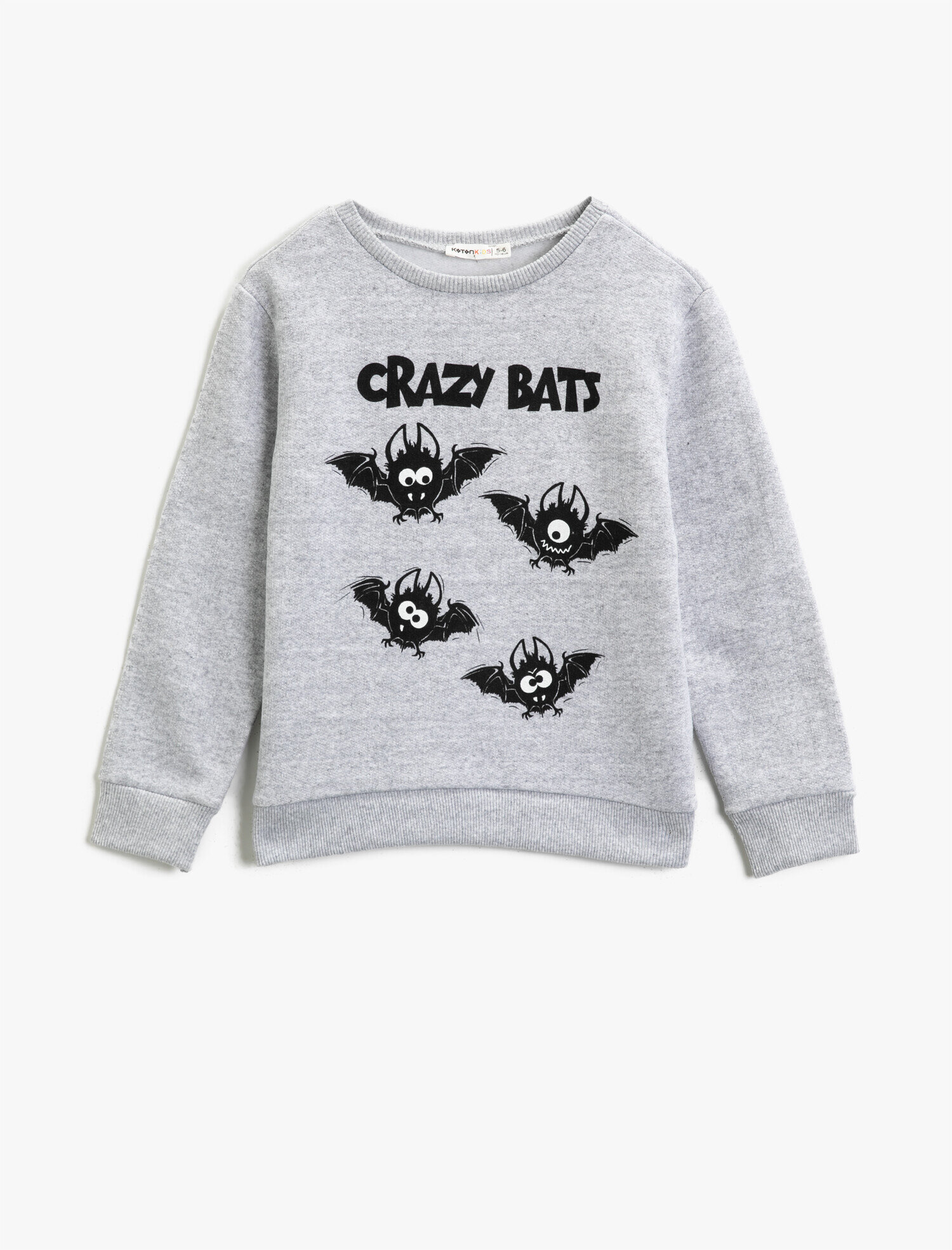  Erkek Çocuk Slogan Baskılı Sweatshirt