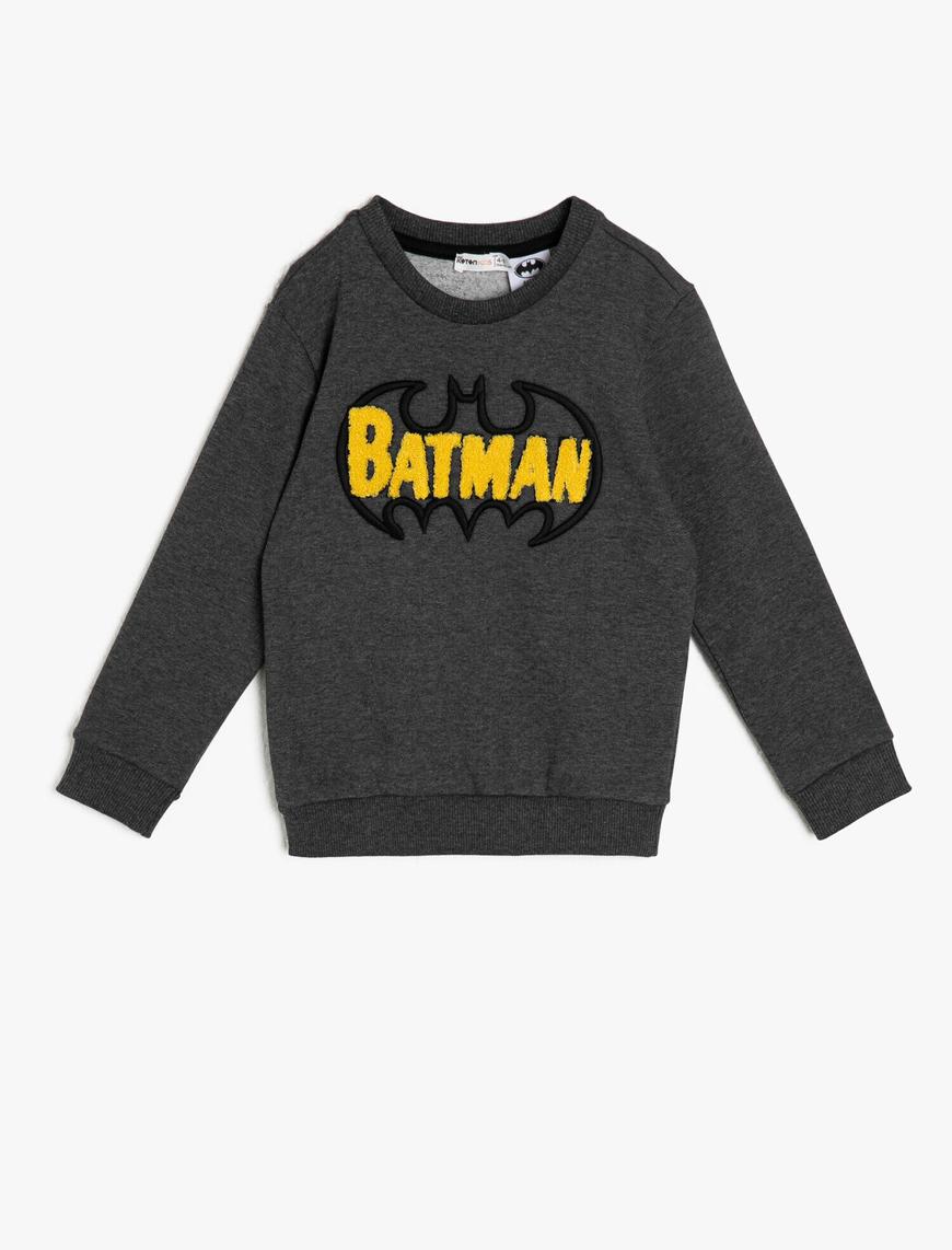  Erkek Çocuk Batman Lisanslı Sweatshirt