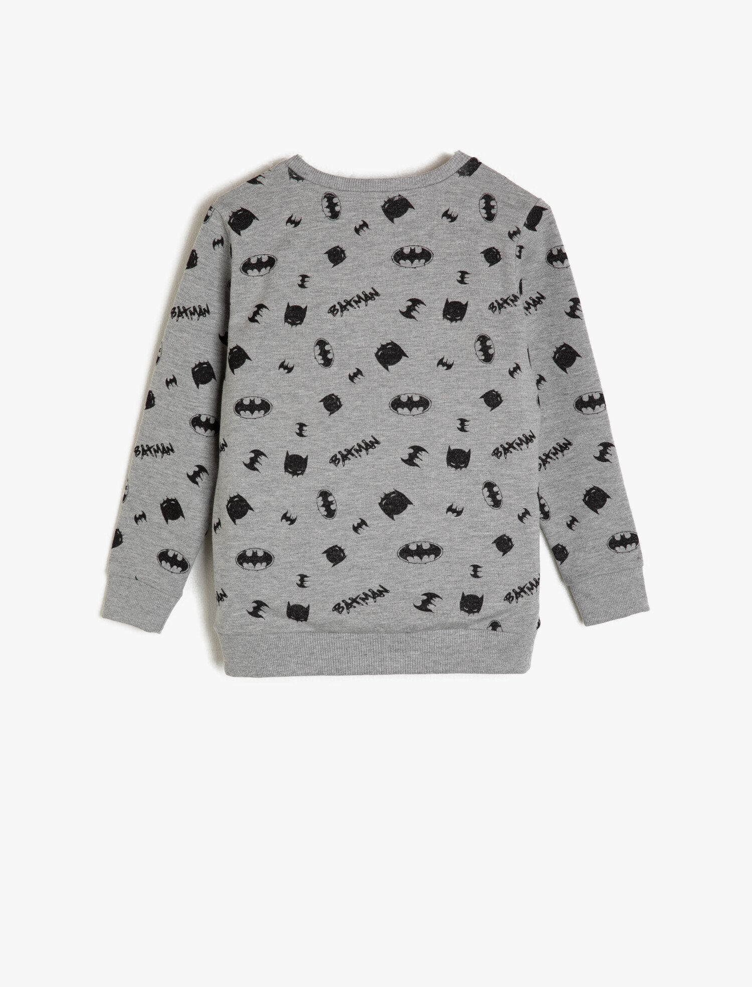 Erkek Çocuk Batman Lisanslı Baskılı Sweatshirt