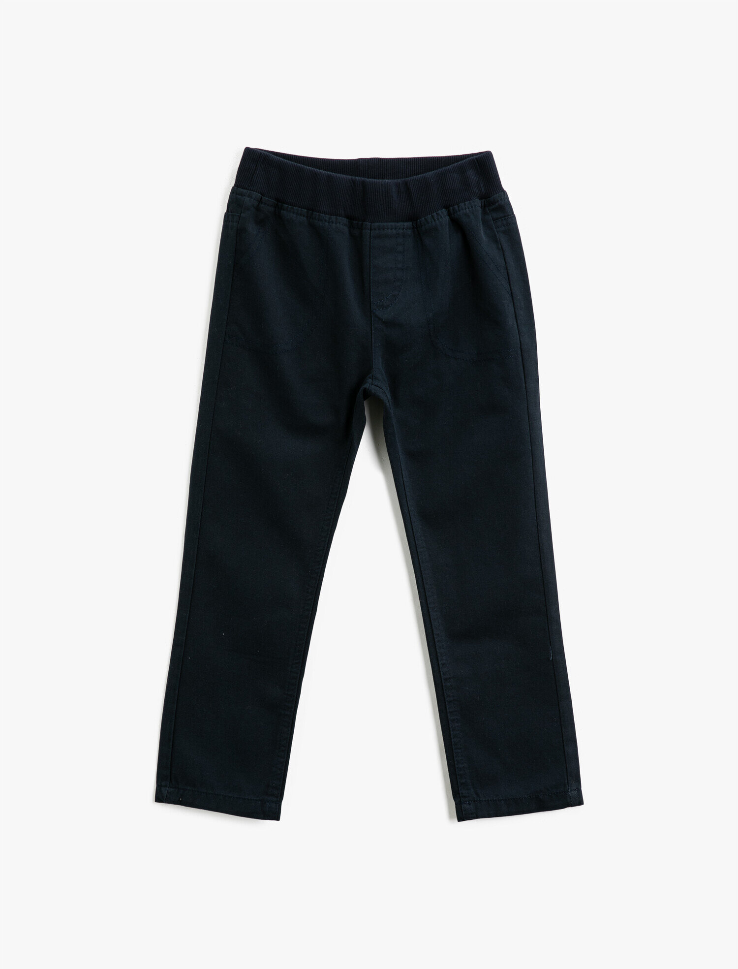  Erkek Çocuk Basic Pantolon Normal Bel Cepli