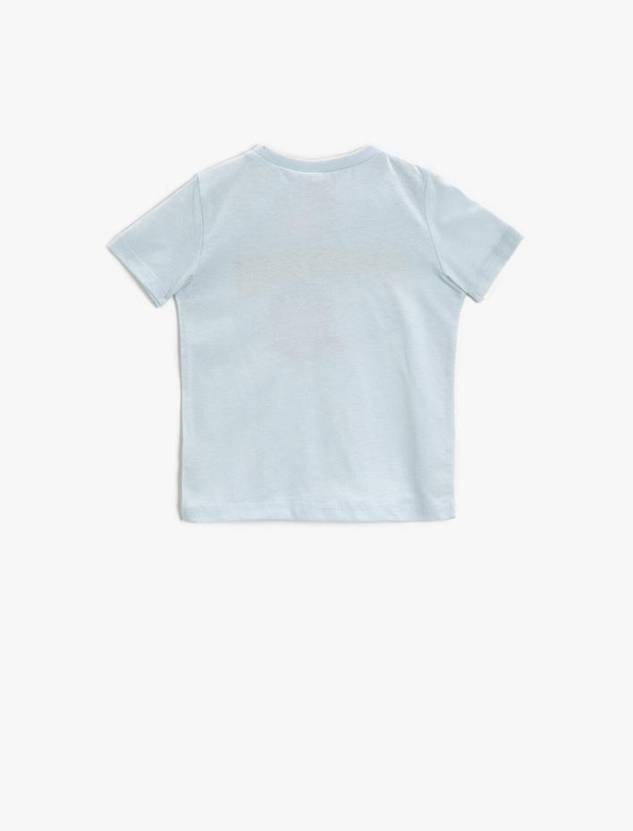 Erkek Bebek Superman Tişört Lisanslı Baskılı Pamuklu