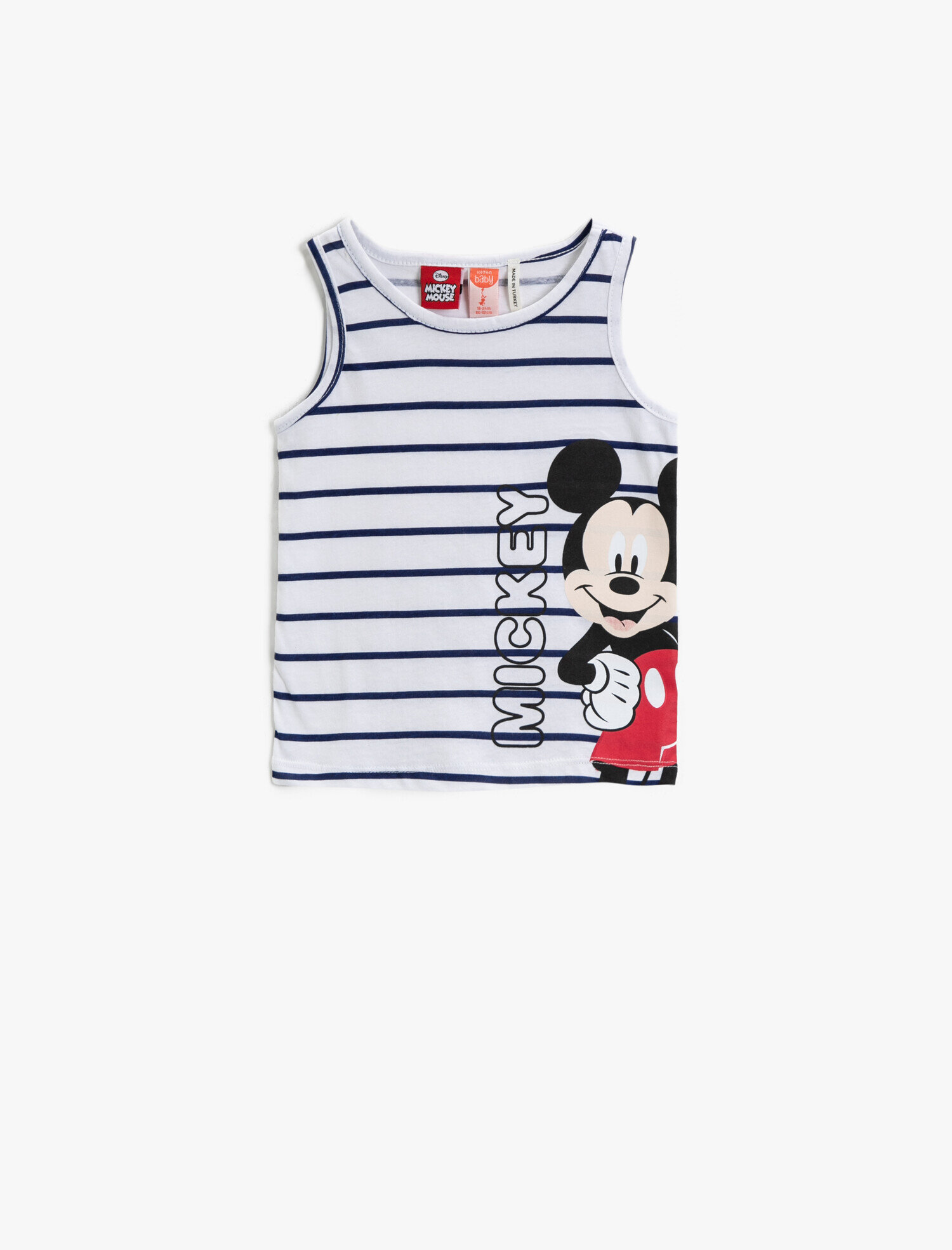  Erkek Bebek Mickey Mouse Atlet Lisanslı Pamuklu