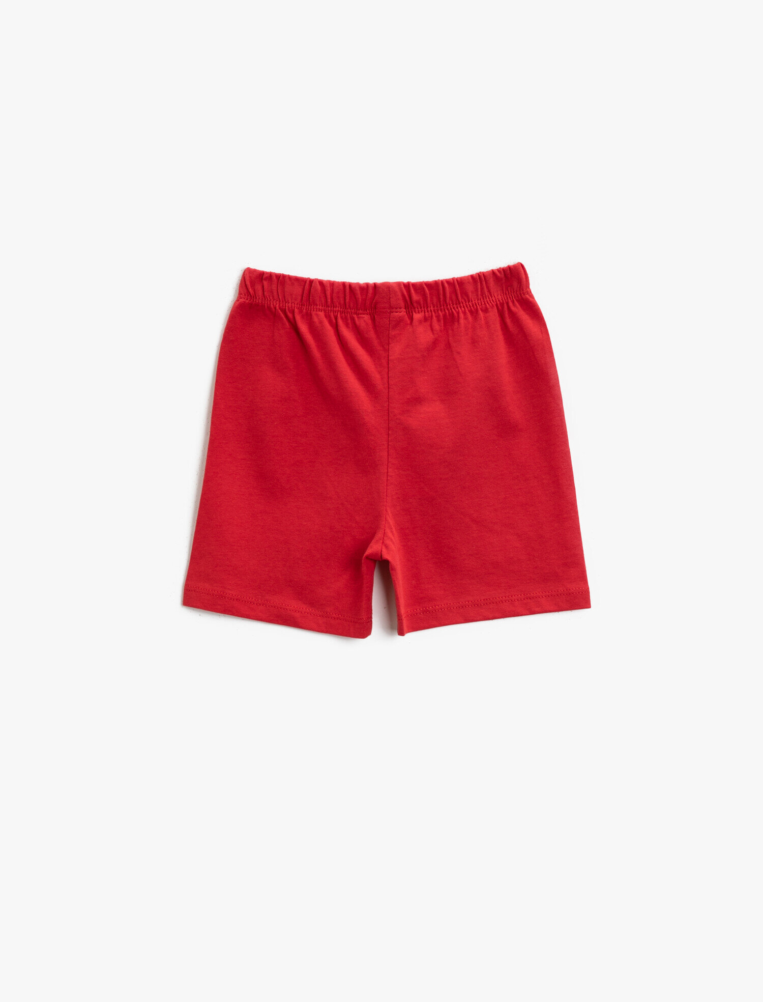  Erkek Bebek Yazı Baskılı Şort Pamuklu