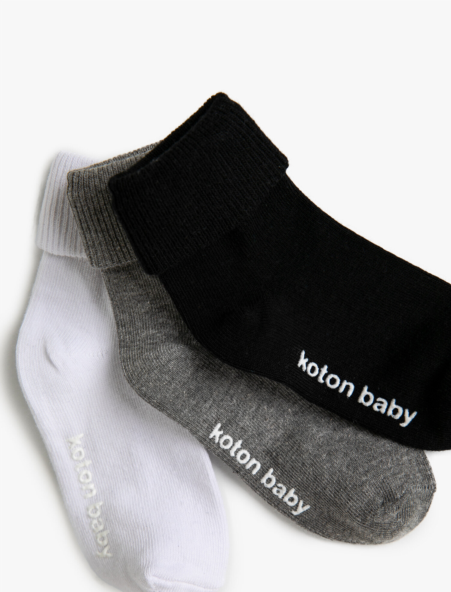  Erkek Bebek Basic Çorap Seti Pamuklu