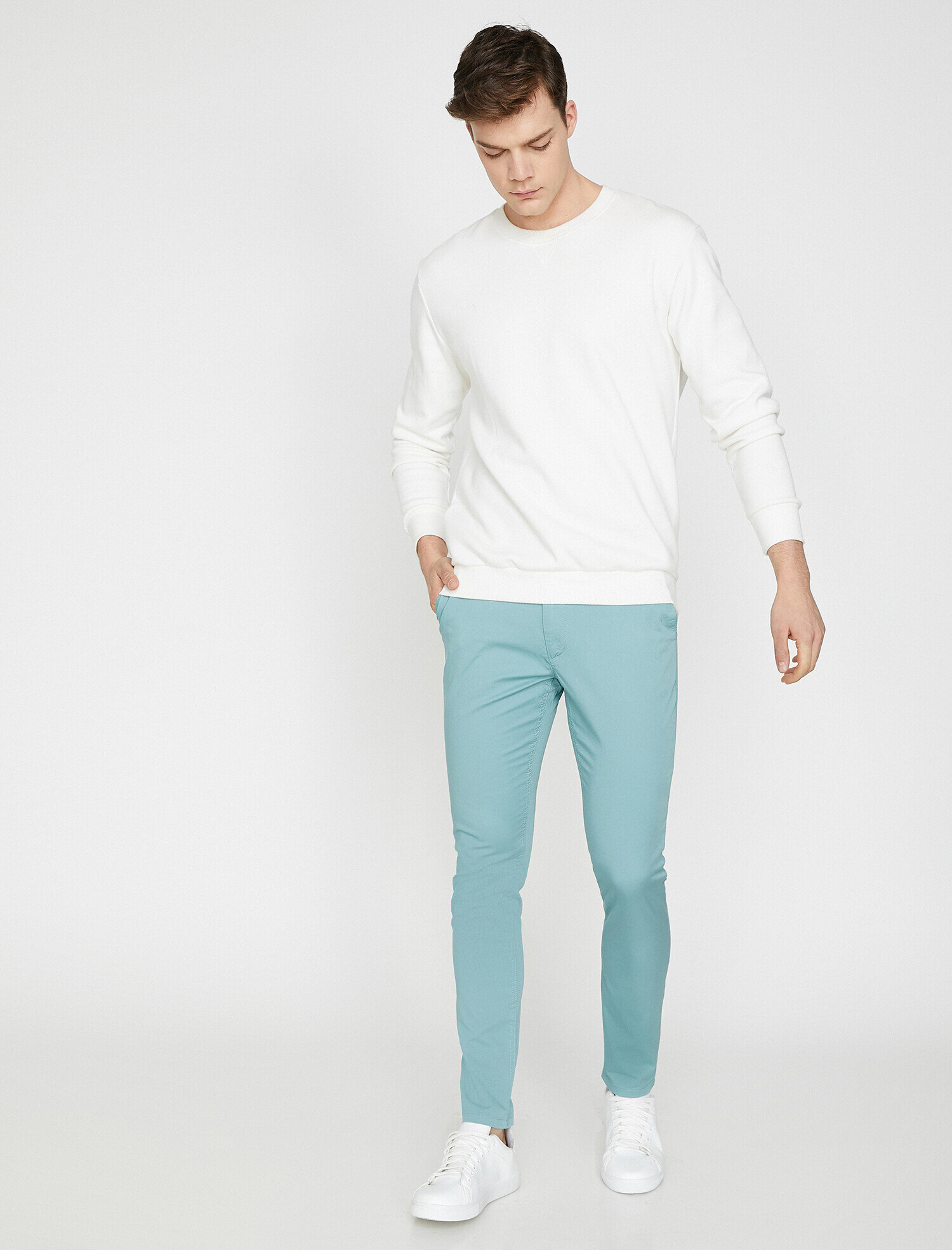   Cep Detaylı Pantolon