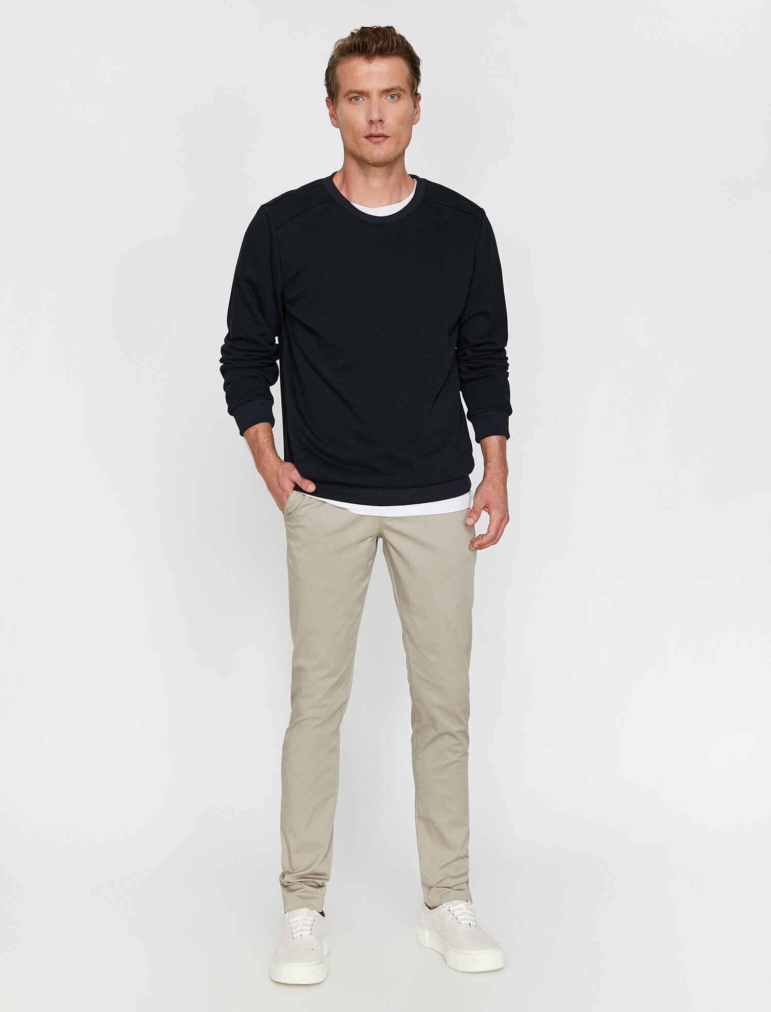   Cep Detaylı Pantolon