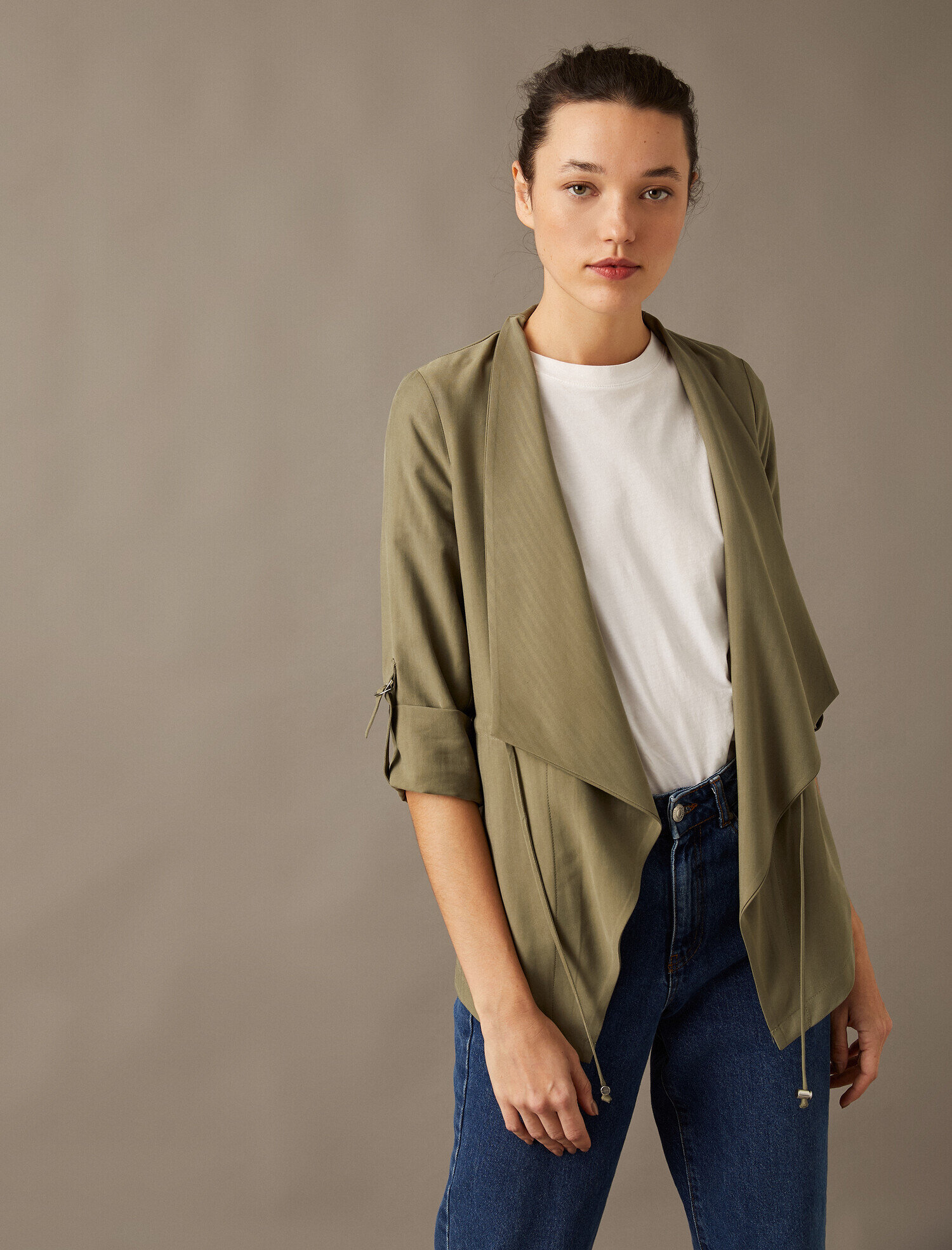   Beli Bağlamalı Ceket