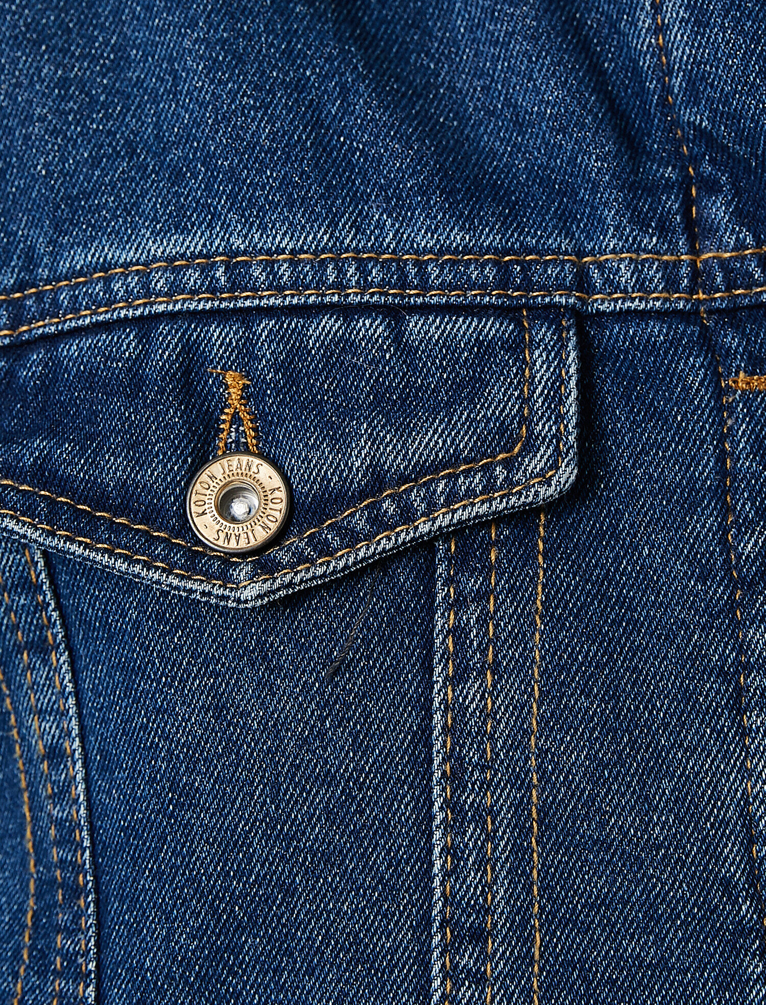   Suni Kürk Yakalı Kot Ceket