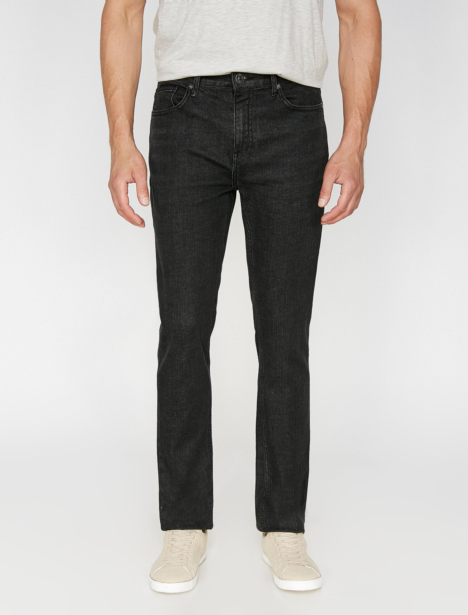   Straight Fit Boru Paça Kot Pantolon - Mark Jean