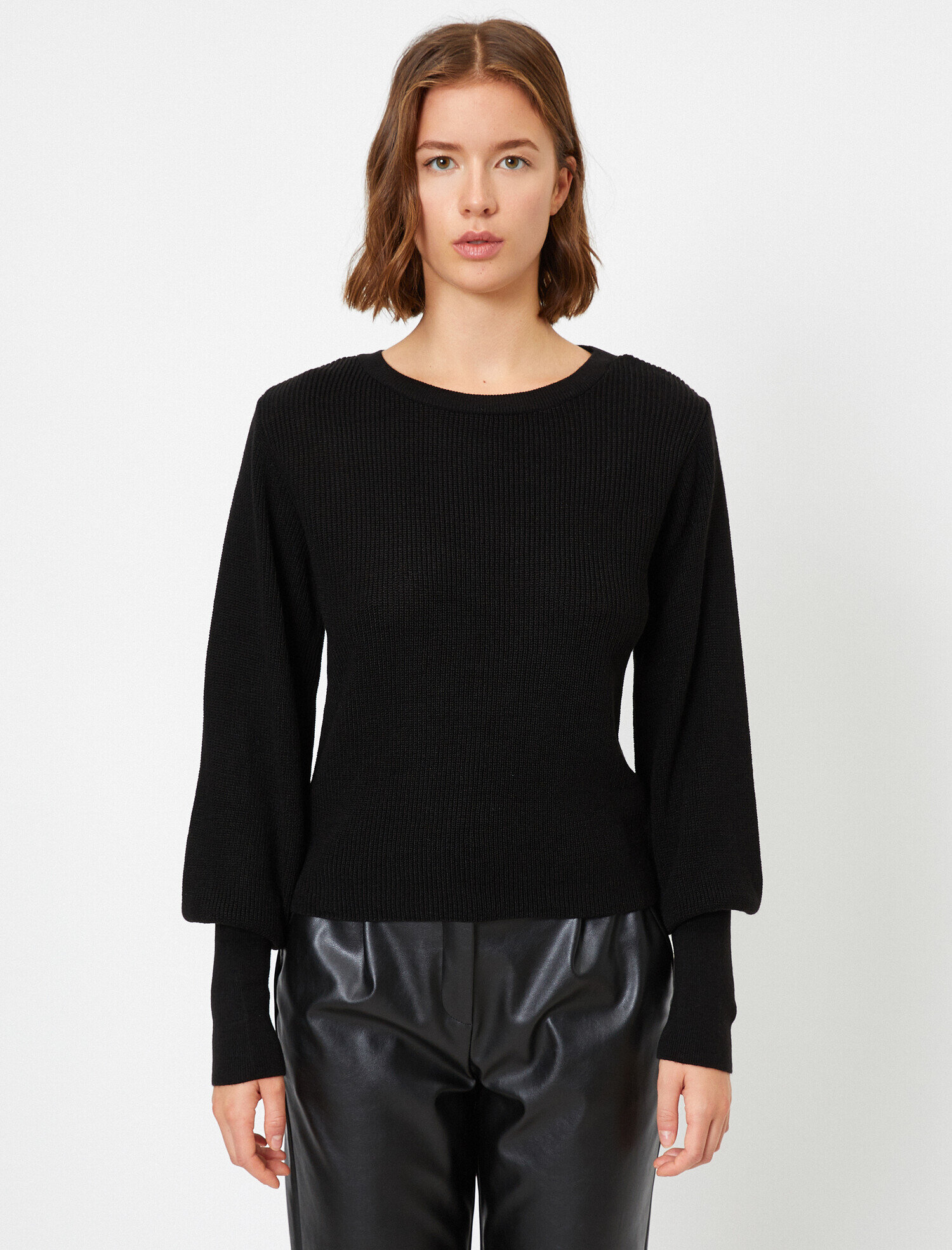   Bisiklet Yaka Uzun Kollu Basic Triko Kazak