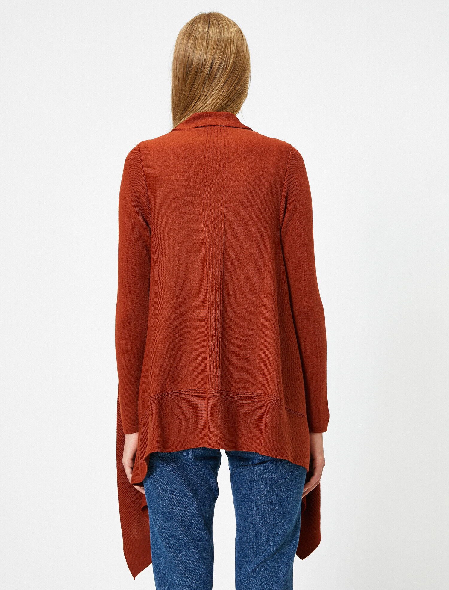 Rahat Kesim Uzun Kollu Triko Hırka