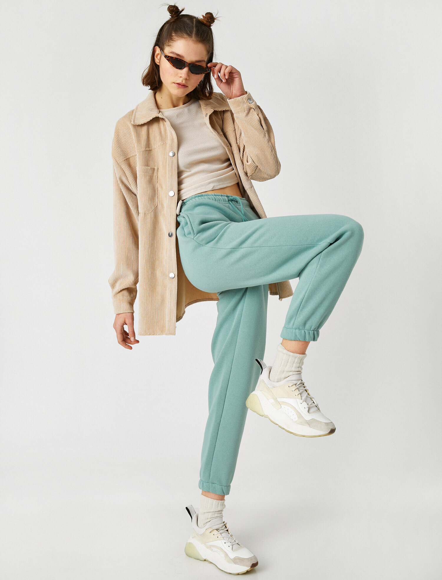   Pamuklu Jogger Eşofman Altı