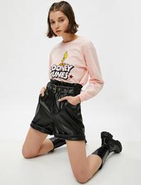 Warner Bros Lisanslı Baskılı Sweatshirt